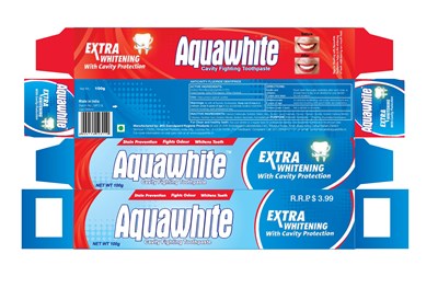 Image Description (Aquawhite Toothpaste White)